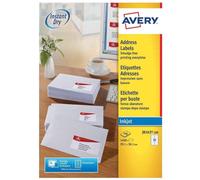 [J8163-100-5] AVERY ZWECKFORM Lot de 5 Boîtes de 1400 étiquettes adresses Jet...
