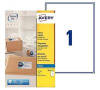 [J8167-15] Avery Etui de 15 Etiquettes A4 199,6 x 289,1 mm Blanc