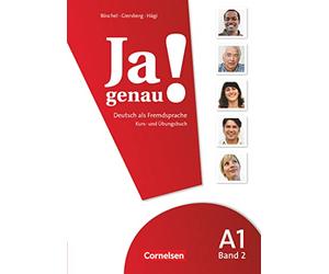 Ja genau!: Kurs- und Ubungsbuch mit Losungen und CD A1 Band 2
