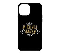 Ja Ich Will Tanzen Inscription Amusante Coque pour iPhone 12 Mini