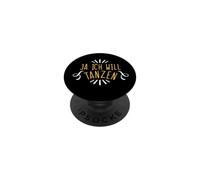Ja Ich Will Tanzen Inscription Amusante PopSockets PopGrip Adhésif