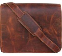 Jaald 40 Cm Mallette Porte-Documents Serviette Sac Messenger À Bandoulière’Épaule En Cuir Pour Ordinateur Portable Business Voyage Messagerie Cadeau Homme Et Femme Leather Shoulder Bag Briefcase