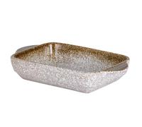 Jaamyears Plat de cuisson rectangulaire de 900 ml pour four, plats à lasagnes résistants au four, plaque de cuisson en céramique, plats en céramique pour cocotte