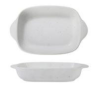 Jaamyears Plat de cuisson rectangulaire pour four, 600 ml, plats à lasagnes, plats en céramique pour cocotte, plaque de cuisson en céramique
