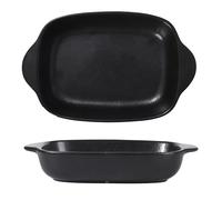 Jaamyears Plat de cuisson rectangulaire pour four, 600 ml, plats à lasagnes, plats en céramique pour cocotte, plaque de cuisson en céramique