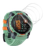 Jaavkkma 4 Pièces Verre Trempé pour Garmin Instinct 3 45mm AMOLED Protection D'écran, Dureté 9H/Sans Bulles, Protection Écran pour Garmin Instinct 3 45mm AMOLED - Haute Définition Vitre Trempé