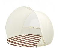 Jaavkkma Tente de Plage Pop Up, Protection Solaire UV UPF 50+, Système Pop-Up, Installation Facile et Portable, Anti-UV Abri de Plage pour Jardin, Camping