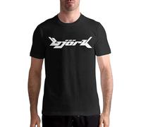 JAAXION Bjork Mens Round Neck T-Shirt Manches Courtes(Small)