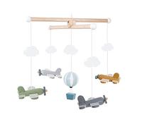 JaBaDaBaDo - Mobile en bois Avions & Montgolfière