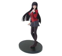Jabami Yumeko Figurine d'action 18 cm Uniforme scolaire Jabami Yumeko Figurine personnage de dessin animé Statue en PVC Modèle Ornements de bureau Cadeau pour les fans
