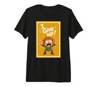 J'abandonne avec Humour et Frustration T-Shirt Haut de Gamme