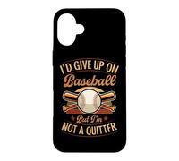 J'abandonnerais Le Baseball, mais Je n'abandonne Pas Coque pour iPhone 16 Plus
