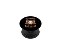 J'abandonnerais Le Baseball, mais Je n'abandonne Pas PopSockets PopGrip Adhésif