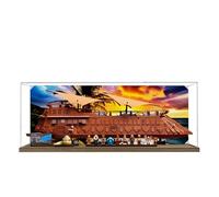 Jabba Vitrine en acrylique pour yacht à voile Lego 75397 Boîte de rangement transparente compatible avec Lego 75397 (étui uniquement, sans modèle (option 2)