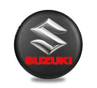 Housse Roue Secours de Voiture, pour Suzuki Jimny JB64 JB74W 2019 2022 Imperméables Anti-poussière Housses de Protection pour Roues de Voiture,15inch