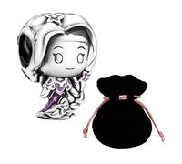 JABEDE - Breloques en argent S925 inspirées de films et d'histoires pour enfants | Compatible avec bracelets de style Pandora | émail peint à la main | Avec sac en satin élégant, Estandar, émail, Non