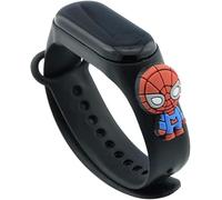 Jabede Montre numérique avec bracelet en silicone compatible Mi Band pour enfant Motif 3D dessin animé, Spiderman