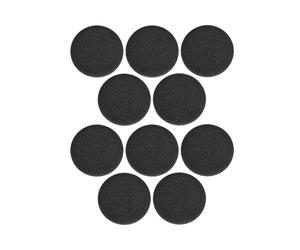 Jabra 14101-45 : Lot de 10 coussinets d'écouteur en mousse noire pour Jabra Evolve 20, 30, 40 et 65 - Dimensions colis : 160x225x10mm