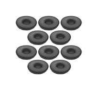 Jabra 14101-49 : Coussinets d'Oreille Simili-Cuir Noir Large, Pack de 10, Compatibilité Jabra Biz 2400 II, Dimensions Emballage 222x87.5x148mm