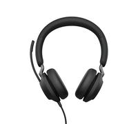 Jabra Evolve2 40 SE - Micro-casque stéréo filaire certifié pour Microsoft Teams, avec USB-C