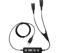 Jabra 265-09 câble audio USB2.0 2x QD Noir