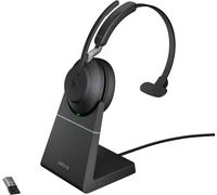 Jabra 26599-899-989 - Jabra Evolve2 65 UC Casque audio mono BT USB-A + station,