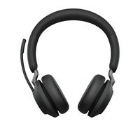 Jabra Casque sans fil Evolve2 65 – USB-C – Stéréo – Anti-bruit actif