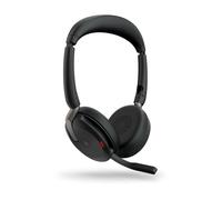 Jabra 26699-999-989 Evolve2 65 Flex Casque de Bureau Sans Fil avec Charge