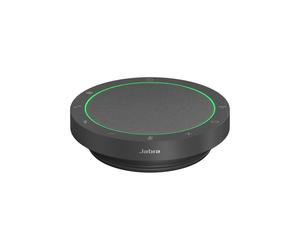 Jabra 2755-109 Haut-parleur Universel USB Type-C & Bluetooth 5.1, Batterie 12h, IP64, Gris, Micro 150-7000Hz, Câble 0.8m, avec adaptateur USB-A