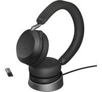 Jabra 27599-989-989 - Jabra Evolve2 75 MS Casque audio BT Over-Ear BLK USB-A +st
