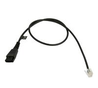 Jabra 8800-00-88 câble de téléphone 0,5 m Noir