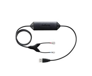 Jabra Adaptateur EHS LINK 14201-30 pour Casque Sans Fil - Compatibilité Cisco 8900/9900, 9120 DHSG, GN 93XX, PRO 94XX, PRO 920, GO 6470 - RJ9 - Port USB
