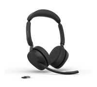 Jabra Auriculares Con micrófono inalámbricos Bluetooth de Doble oreja Evolve3 65 Con micrófono, UC, USB-A