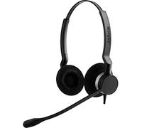 Jabra B2B BIZ 2300 Micro Casque Duo Type : 82 E-STD, Antibruit, Perche Micro Flex 360° Noir, Argent
