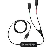 Jabra 265-09 câble audio USB2.0 2x QD Noir