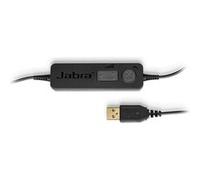 Jabra BIZ 1100 USB Duo - Micro-casque - sur-oreille - filaire - USB - noir - universitaire - Certifié pour Microsoft Teams, certifié Zoom Noir G