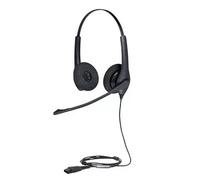 Jabra Biz 1500 Duo QD Casque Avec fil Arceau Bureau/Centre d'appels Noir