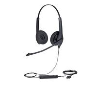 Jabra Biz 1500 Casque Avec fil Arceau Bureau/Centre d'appels USB Type-A Bluetooth Noir