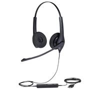 Jabra 1559-0159 écouteur/casque Avec fil Arceau Bureau/Centre d'appels USB Type-A Bluetooth Noir