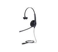 Jabra BIZ 1500 Mono QD Casque filaire, Arceau Supra-aural, Connectivité USB & Bluetooth, Micro unidirectionnel anti-bruit 1000-5000Hz, Impédance 300 Ohm