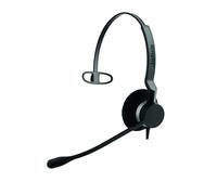 Jabra Biz 2300 - Casque Stereo supra-auriculaire Quick Disconnect - Casque Filaire avec Microphone Antibruit Pour Téléphones de Bureau Noir