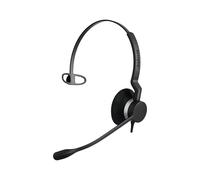 Jabra Biz 2300 USB-A Mono - Casque filaire pour bureau/centre d'appels, microphone unidirectionnel à suppression de bruit, DSP, 150-6800Hz, 93dB, câble 2.35m