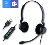 Jabra BIZ 2300 USB Stéréo - Version Microsoft Teams Un casque binaural filaire à connexion USB - idéal pour tous les usages.