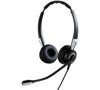 Jabra Biz 2400 II QD Duo UNC Casque Avec fil Arceau Bureau/Centre d'appels Noir, Argent