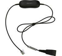 JABRA Câble de raccordement GN1221 lisse, QD sur RJ9