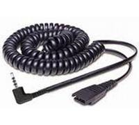 JABRA Câble de raccordement QD sur jack 2,5mm, coudé, spiralé