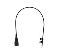 Jabra Câble droit avec QD 0,5 m - 4P plug: m-,r,r,m+ - Polarité P0 Std
