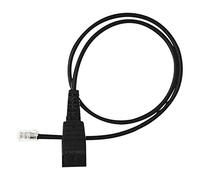 Jabra Câble droit avec QD 0,5 m - 4P plug: m-,r,r,m+ - Polarité P0 Std