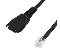 Jabra Câble droit avec QD - RJ10, 0,5 m, compatible Siemens