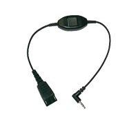 Jabra 8735-019 câble audio 0,5 m QD 3,5mm Noir